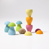 Grimm's Pastel Stacking Mushrooms