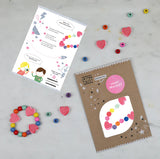 Mini Craft Kit - Heart Bracelet